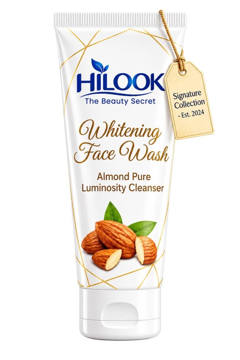 HILOOK Whitening Face Wash with Almond – Luminosity Cleanser for Fresh & Radiant